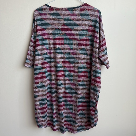 NWT LuLaRoe Patterned Irma Top - Picture 3 of 3